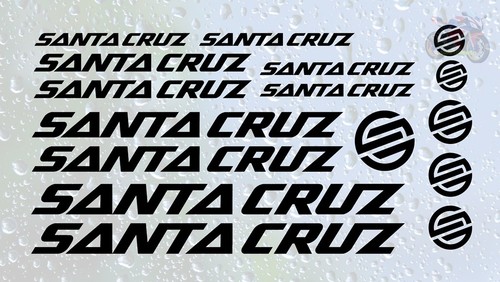 16pc santa cruz vinyl decals - 16pc,