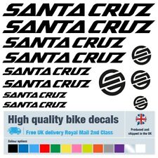 Santa Cruz bike labels /