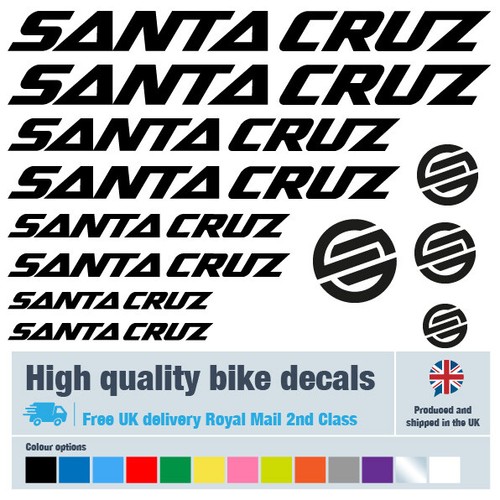 Santa cruz bike decal labels - cruz, /